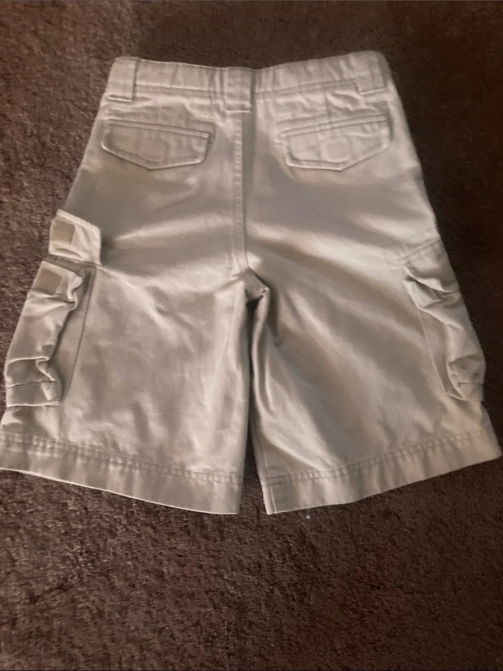 Lands end boys cargo shorts